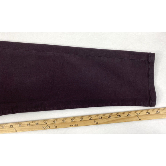 Maurices High Rise Jeans Womens Size 22W Deep Purple Stretch Skinny Casual - Picture 10 of 11